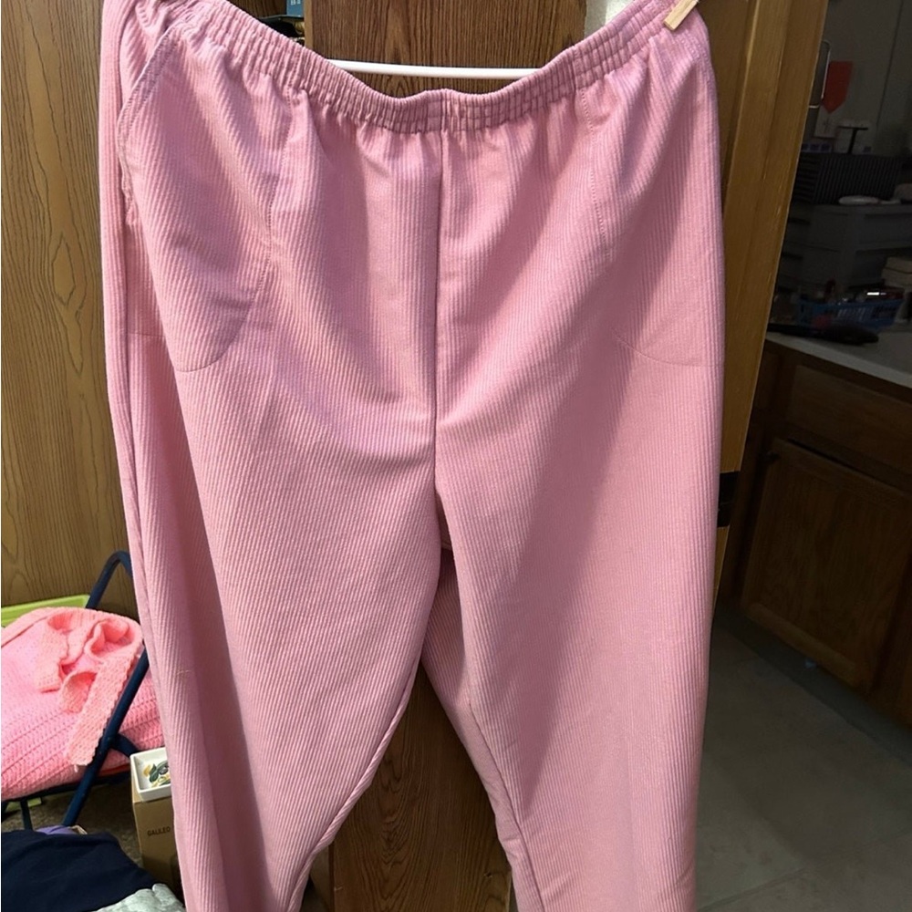 Women’s Corduroy Pants. Very pretty pink. Never worn.